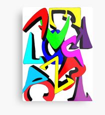 Letters Metal Print