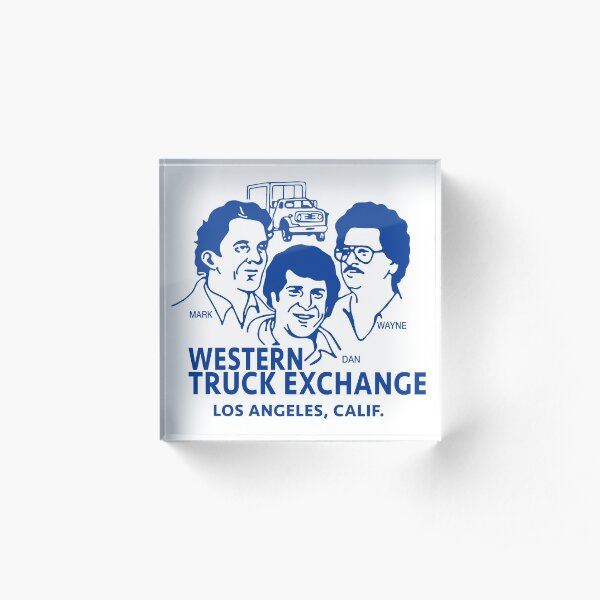 Western Truck Exchange Acrylic Block