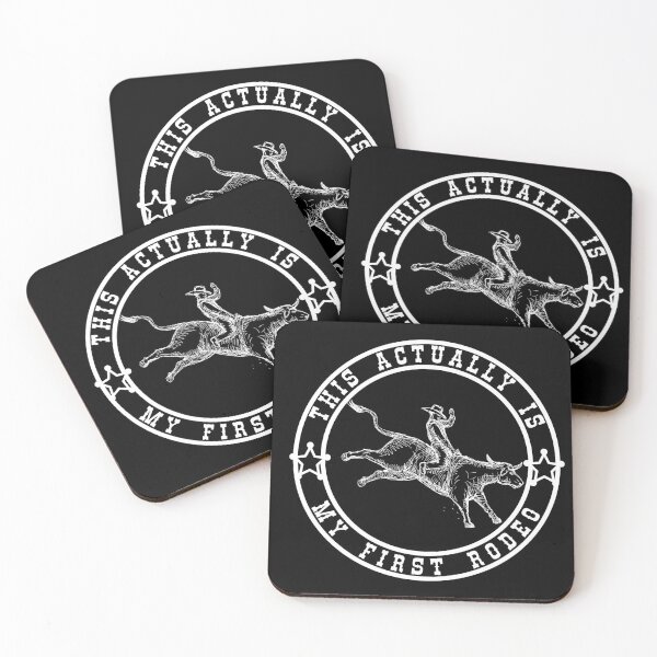 Item preview, This Actually Is My First Rodeo designed and sold by The Merch Experiment .