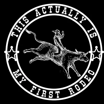 Artwork thumbnail, This Actually Is My First Rodeo by The Merch Experiment 