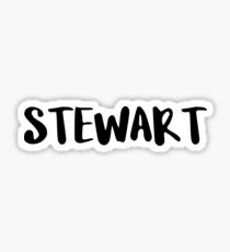 STEWART Sticker