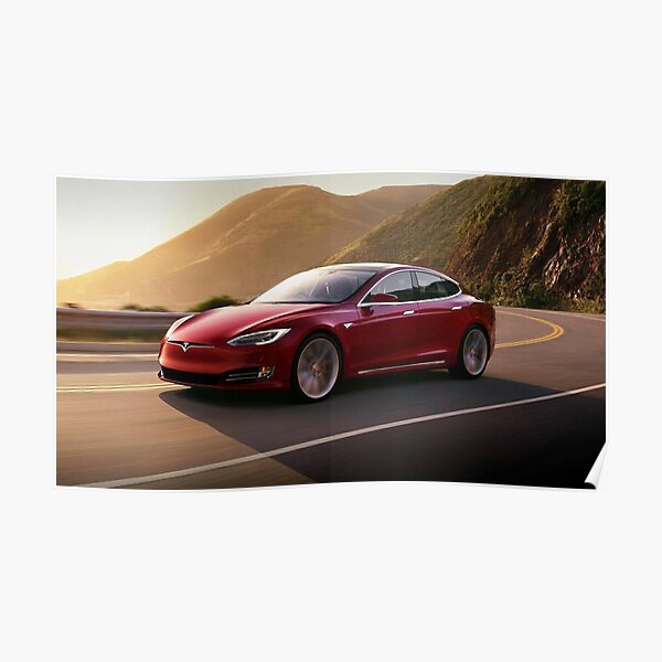 Tesla Model S Poster