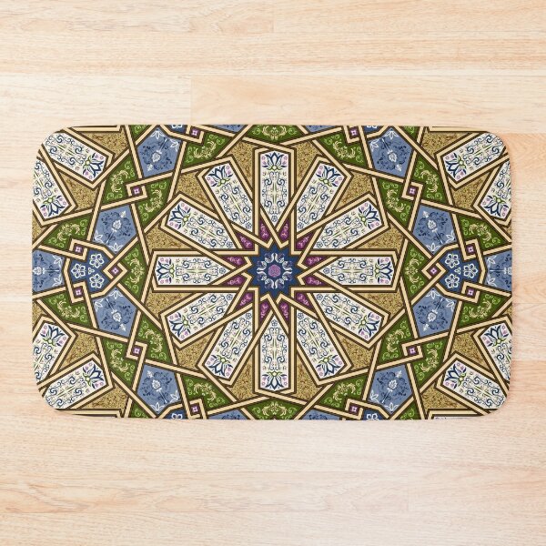 Item preview, Arabesque floral pattern design designed and sold by Kamal Aljahed.