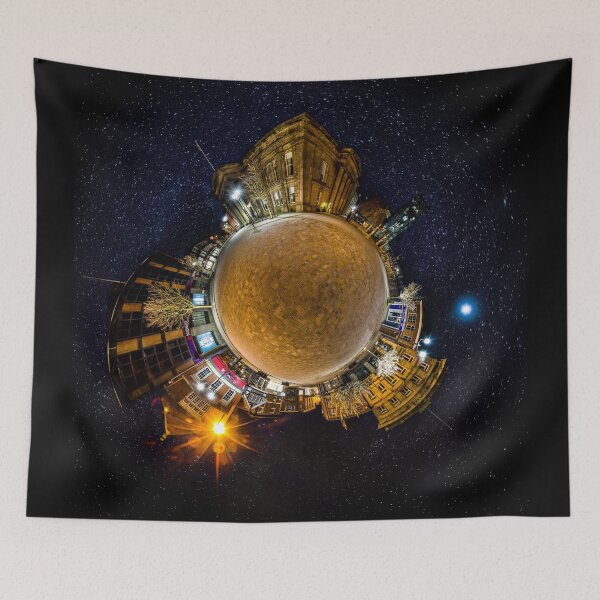 Item preview, Planet Macclesfield at Night designed and sold by TravellingSimon.