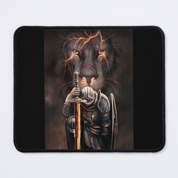 Item preview, Lion And Warrior for Jesus Christ designed and sold by ArtStorecarey.