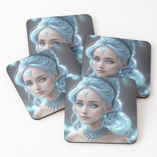 Item preview, Anime Character - Enchanting Ice Princess designed and sold by Kumahimeco.