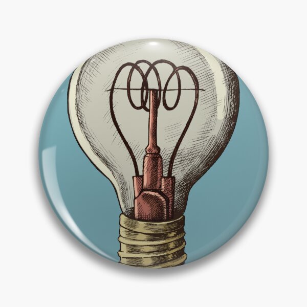 Item preview, Drawing of a Vintage Light Bulb designed and sold by SuziQPrayers427.
