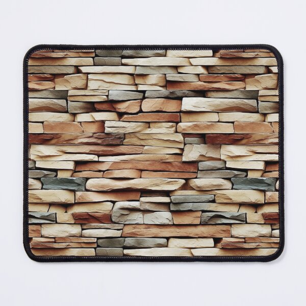 Item preview, Decorative Stacked Thin Sand Stones Wall Pattern designed and sold by Sturdust.