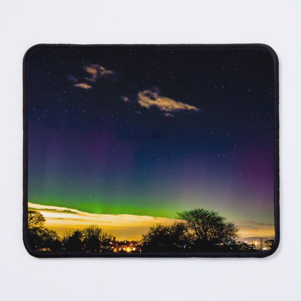 Item preview, Aurora Borealis Over Macclesfield designed and sold by TravellingSimon.