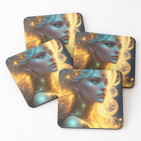Item preview, Anime Character - Camilla Goldenwillow: The Versatile Muse (Zodiac Sign Gemini) designed and sold by Kumahimeco.