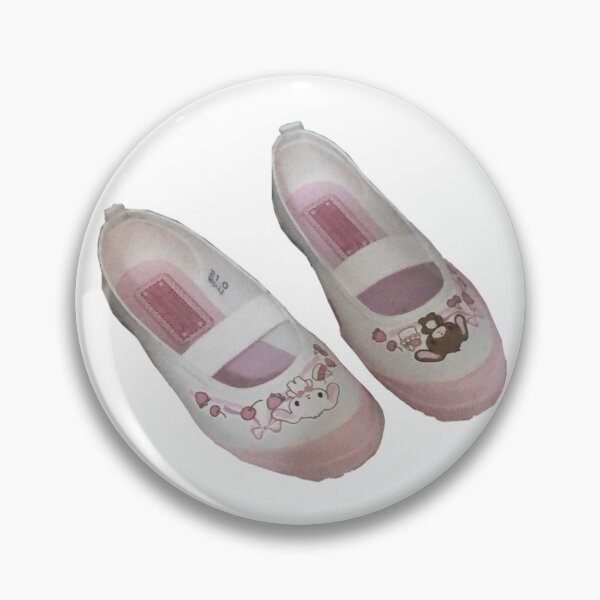 Item preview, Cute strawberry pink ballet flats designed and sold by Eternallykawaii.