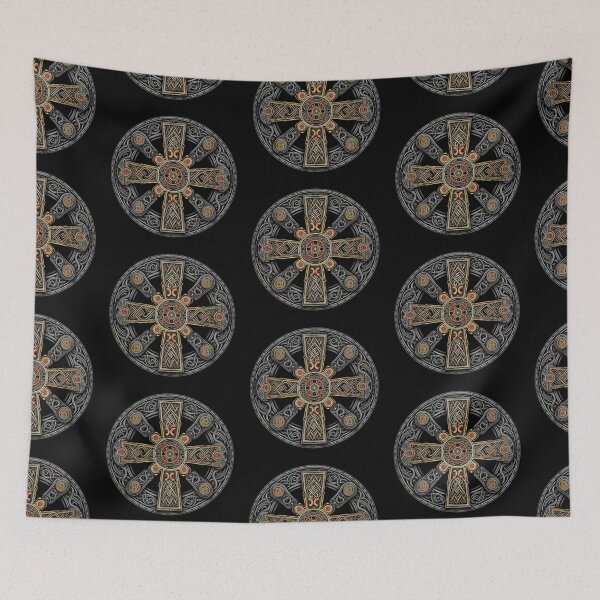 Item preview, Celtic Knots Cross | Black | Pagan Circural Symbol designed and sold by FantasySoul.