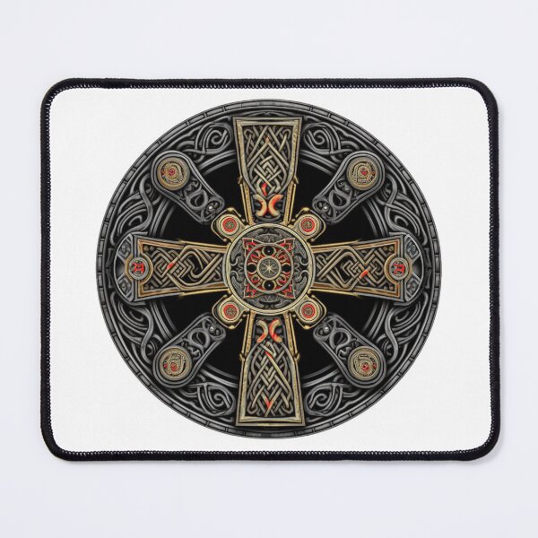 Item preview, Celtic Knots Cross | White | Pagan Circural Symbol designed and sold by FantasySoul.