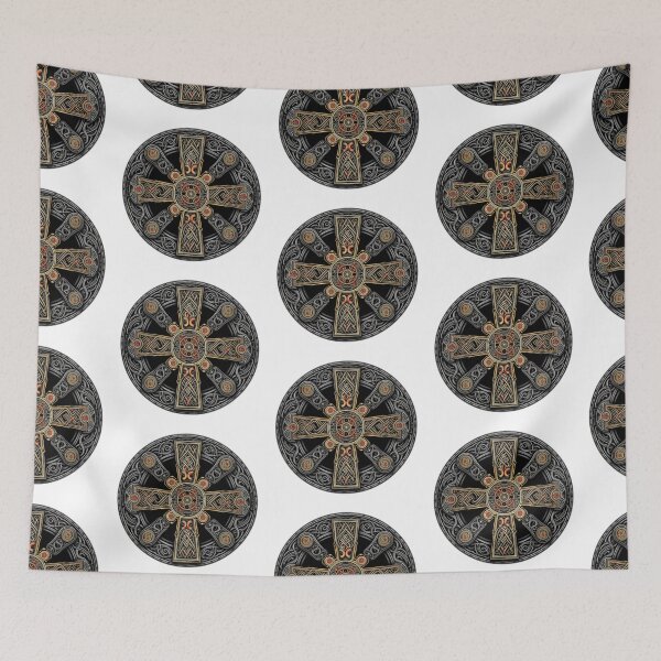 Item preview, Celtic Knots Cross | White | Pagan Circural Symbol designed and sold by FantasySoul.