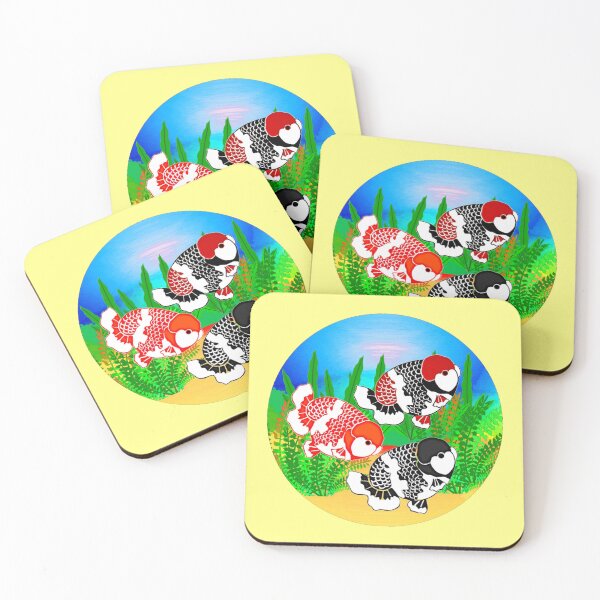 Item preview, Ranchu Goldfish Logo 0207B designed and sold by Nosnah.