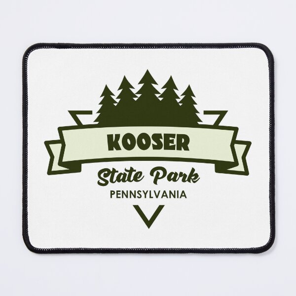 Item preview, Kooser State Park Pennsylvania Trees And Ribbon designed and sold by bivenart.