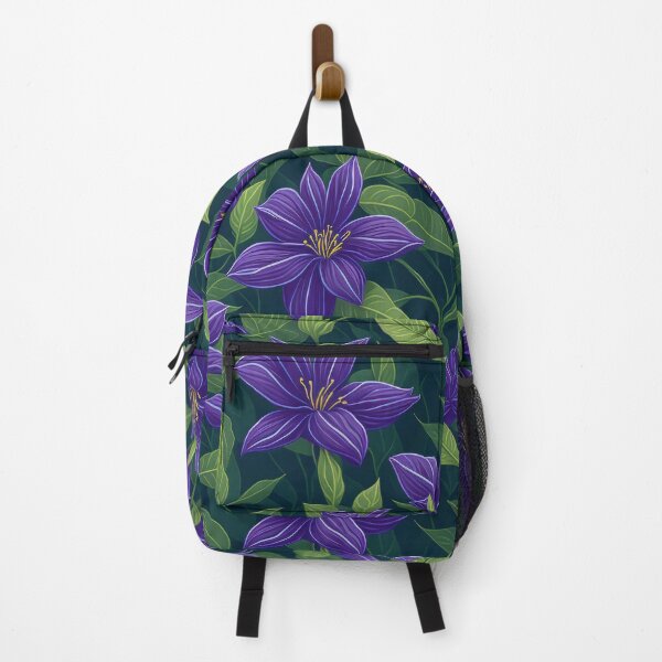 Item preview, Digital Art of a Purple Jasmin Flowers  designed and sold by EarthlyLiving.
