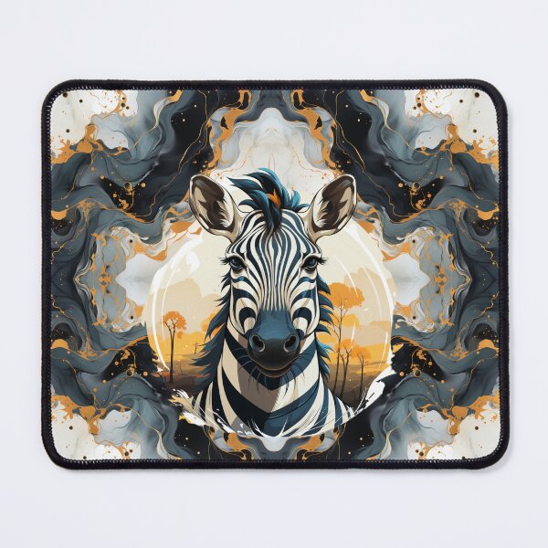 Item preview, A Unique Blue Zebra  designed and sold by BeHappyGoLucky.