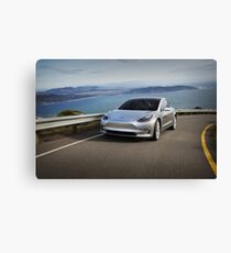 Tesla Model 3 (3) Canvas Print