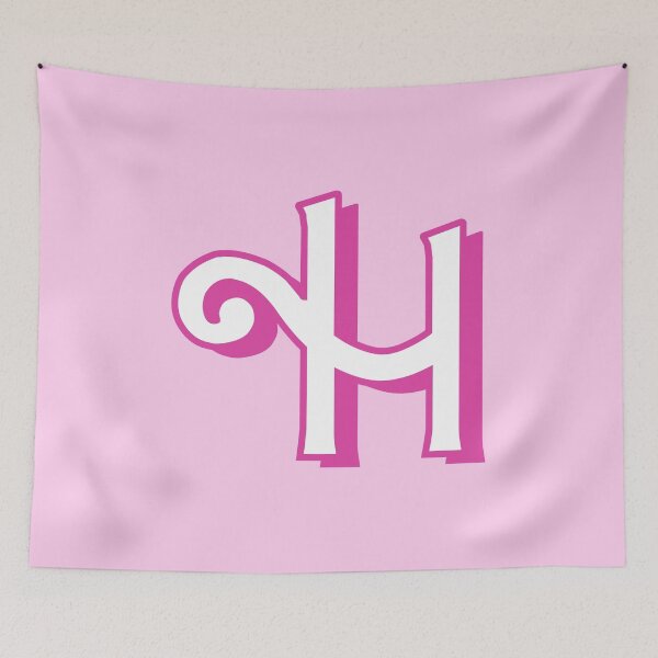 Item preview, Bubble Pink Letter H - Monogram - Initial - Alphabet designed and sold by CreationsbyAny.