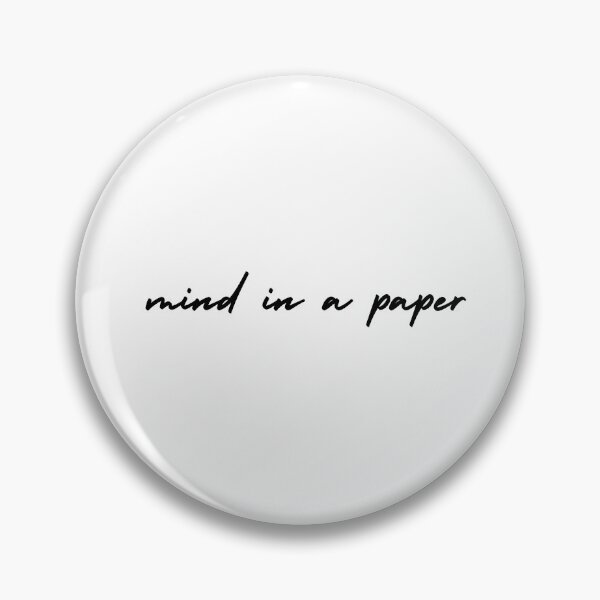 Item preview, mind in a paper | journaling designed and sold by Therapy by Sen.