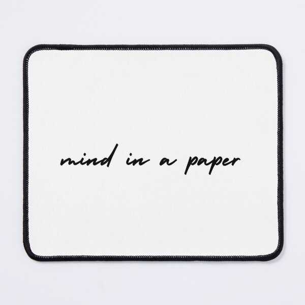 Item preview, mind in a paper | journaling designed and sold by Therapy by Sen.