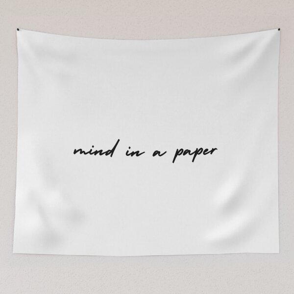 Item preview, mind in a paper | journaling designed and sold by Therapy by Sen.