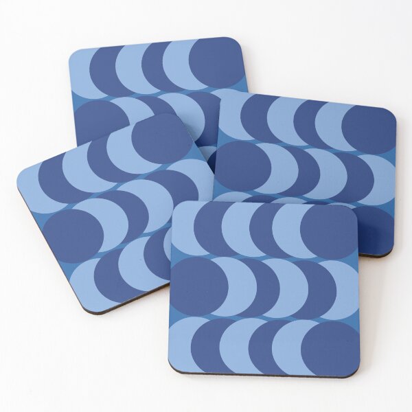 Item preview, Blue Circle Geometric Pattern designed and sold by Nisha Prabhu.