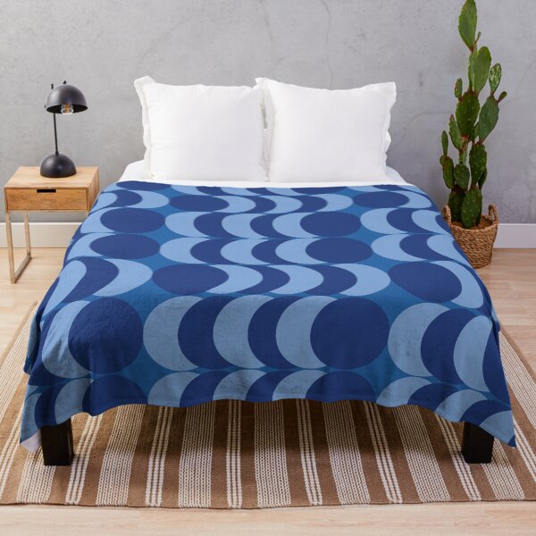 Item preview, Blue Circle Geometric Pattern designed and sold by Nisha Prabhu.