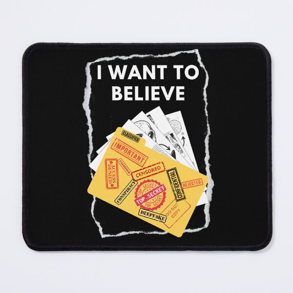 Item preview, I Want to Believe designed and sold by Afterzanner.