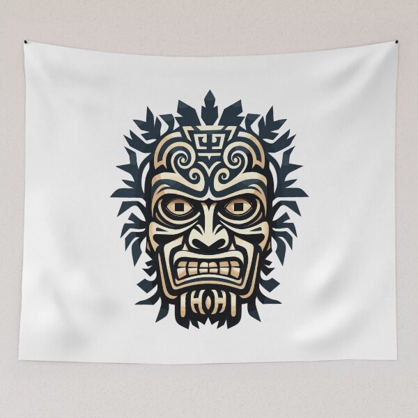 Item preview, Tiki design designed and sold by urbanbuzzz.