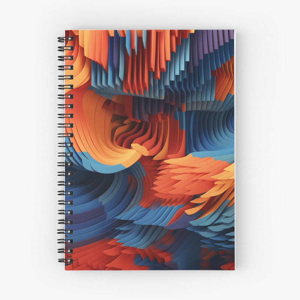 Item preview, Spiral Notebook designed and sold by FineArtsPro.