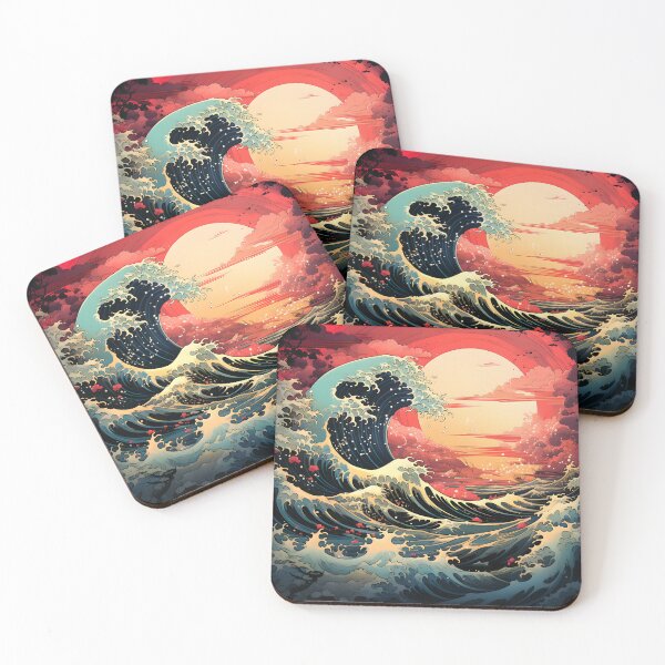 Item preview, Celestial Waves: Neon Currents Under a Full Moon designed and sold by Viktor Surzhko.