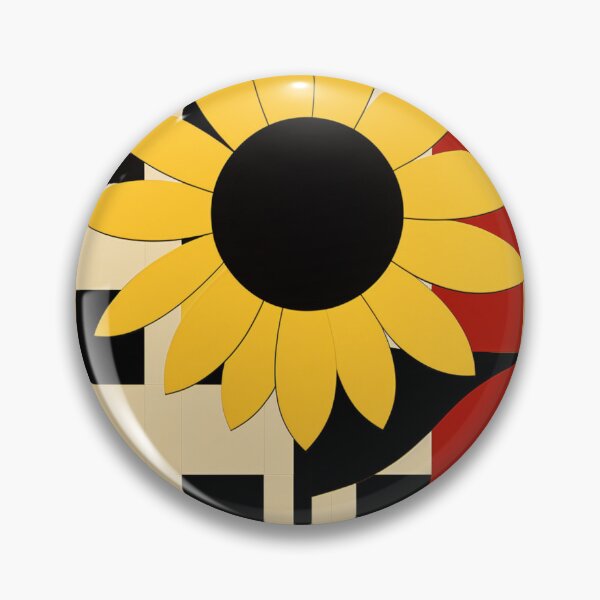 Item preview, Beautiful Sunflower Cubism Style #4 designed and sold by Wladek.