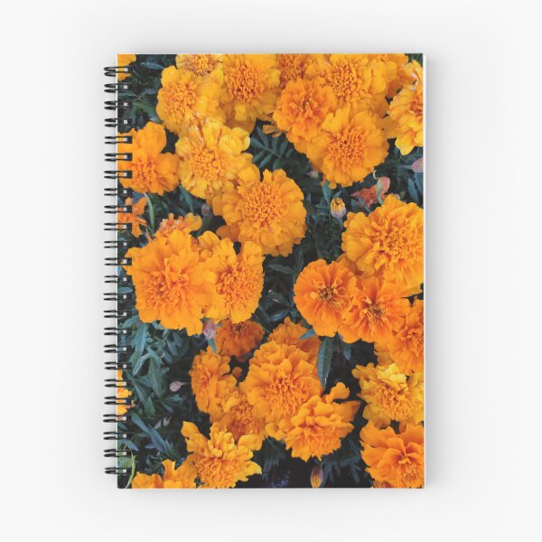 Item preview, A cute bunch of orange yellow marigold flowers designed and sold by tshuki.