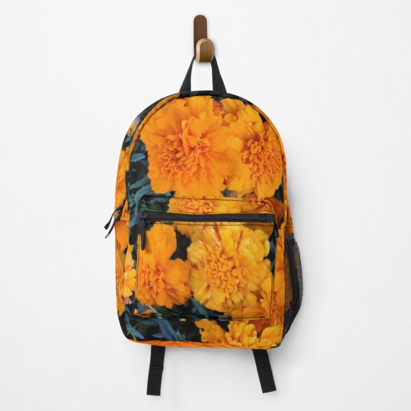 Item preview, A cute bunch of orange yellow marigold flowers designed and sold by tshuki.