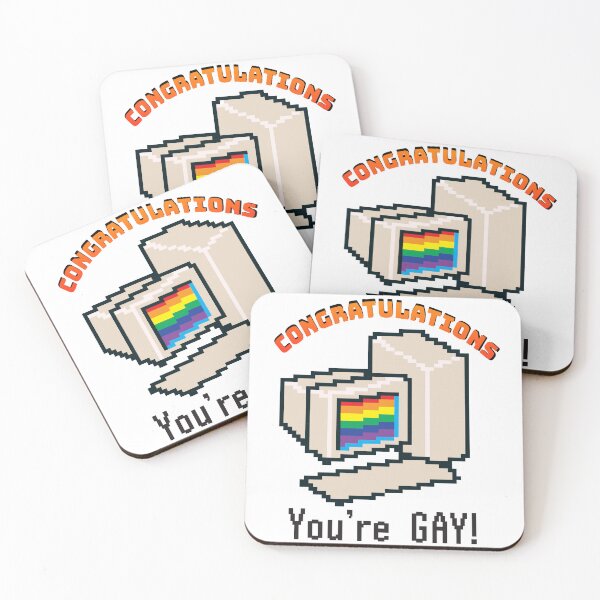 Item preview, congratulations, You're Gay  designed and sold by RGomez.