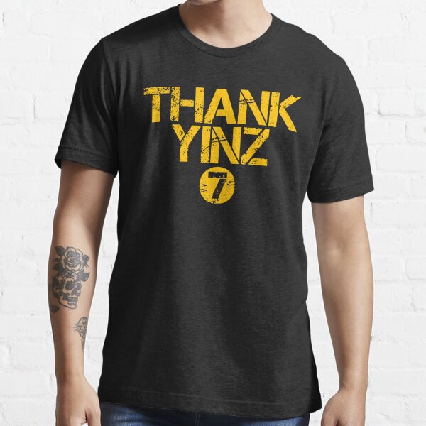 : Long Sleeve Black Ben Roethlisberger Thank You T-Shirt