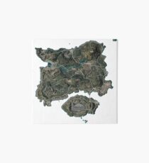 Map PUBG Art Board