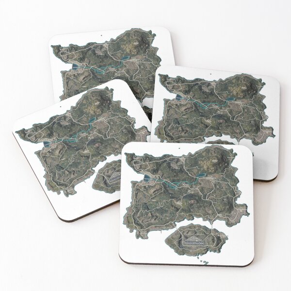 Item preview, Map PUBG designed and sold by John De Mol.