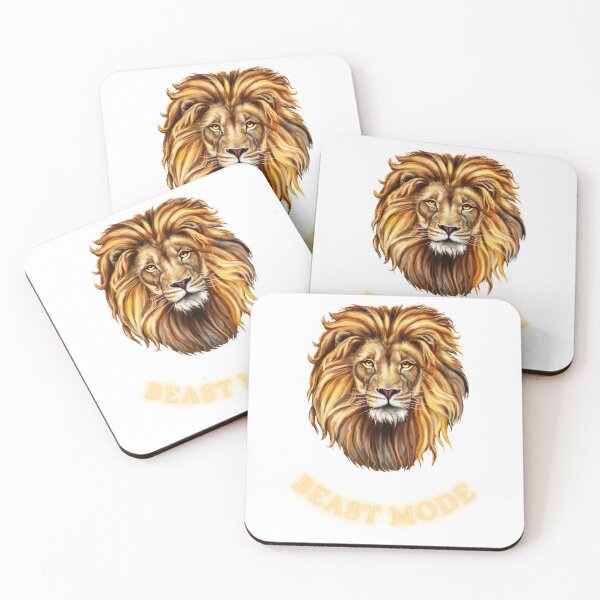 Item preview, Unleash Your Inner Beast Roaring Lion Design for the Ultimate Beast Mode Inspiration  designed and sold by TheodorettYoung.