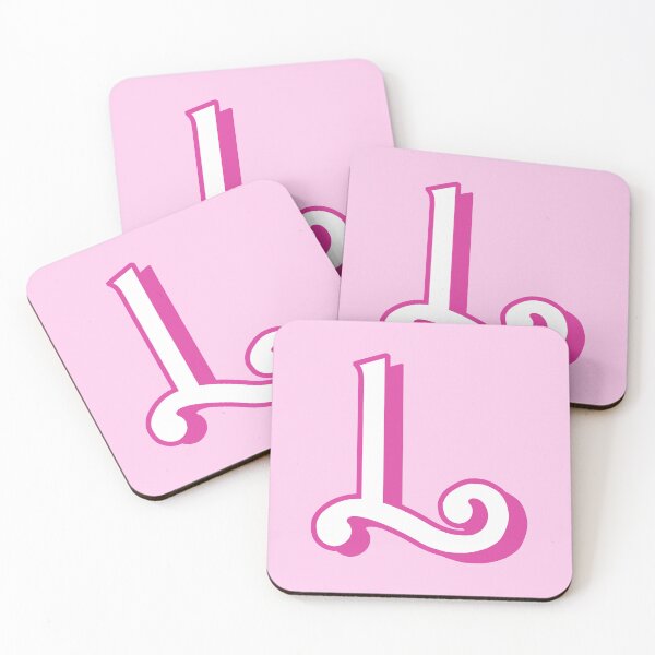 Item preview, Bubble Pink Letter L - Monogram - Initial - Alphabet designed and sold by CreationsbyAny.