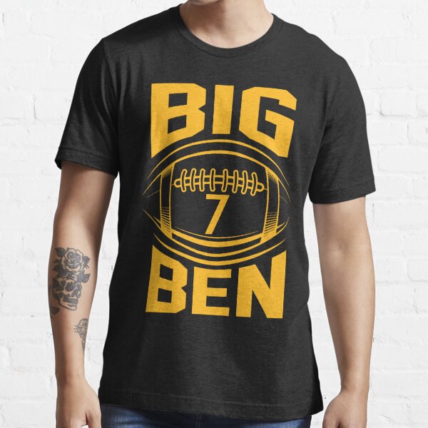 Premium ben Roethlisberger Big Ben 7 Steelers Pittsburgh Tee Shirt