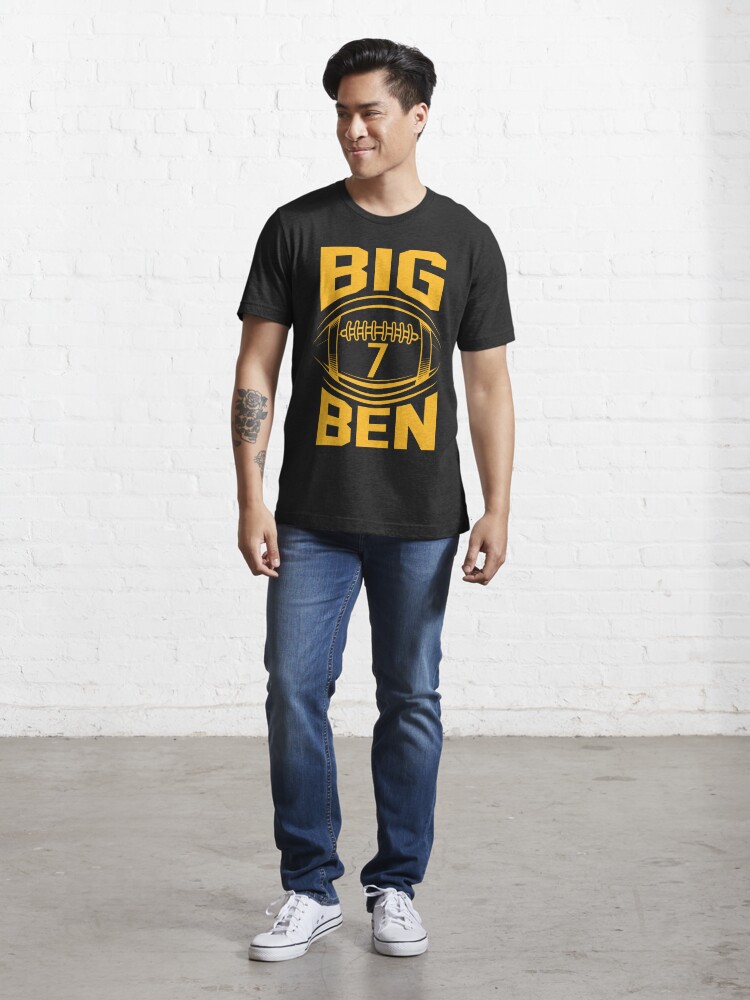 Ben Roethlisberger Shirt  Pittsburgh Football Men's Cotton T