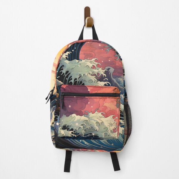 Item preview, Eternal Crescendo: Neon Waves Embracing the Night designed and sold by Viktor Surzhko.