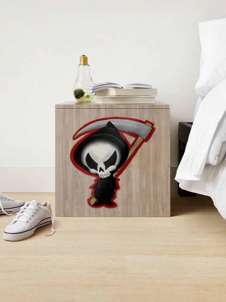 Cute but spooky baby Grim Reaper 