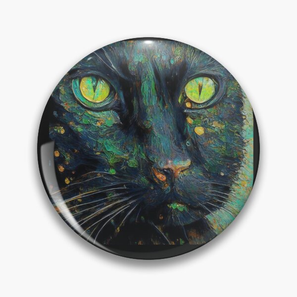 Item preview, "Impressionistic Cat with a Dreamy Eye" designed and sold by Thehobbiehouse.