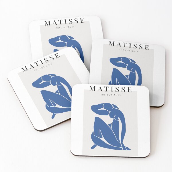 Item preview, Henri Matisse abstract blue woman designed and sold by shreya ranjan.