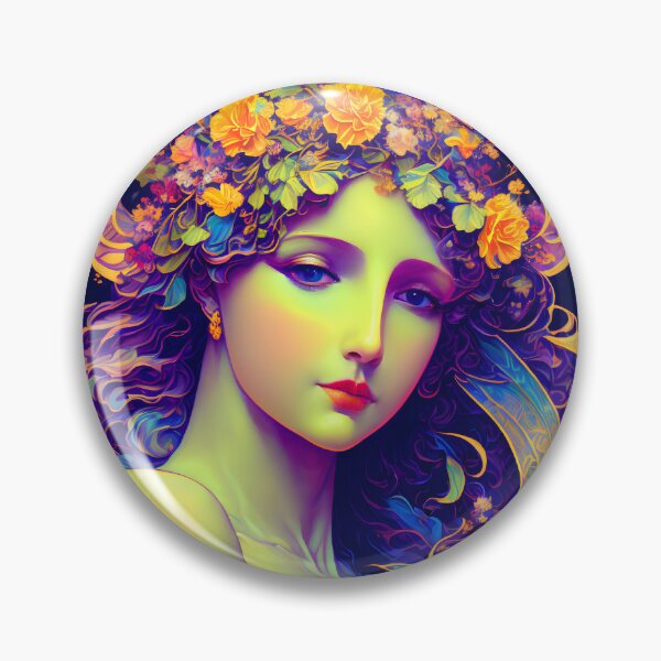 Item preview, Art Deco Florentine designed and sold by @adorcharm Modern & Classic AI Art.