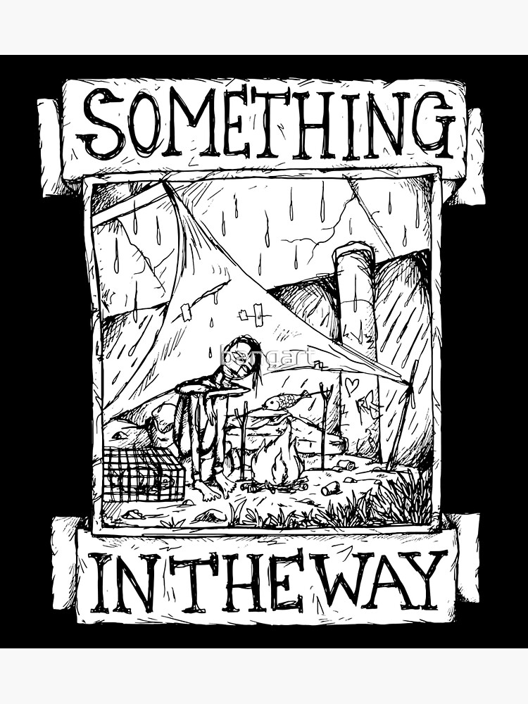 Something in the Way - Nirvana - Illustrated Lyrics Poster for Sale by  bangart